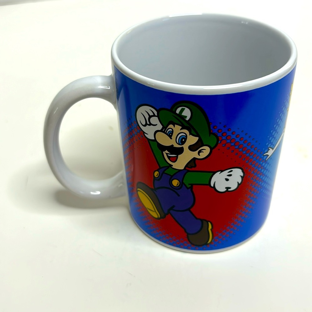 Nintendo | Mario Brothers Mug | Collectable | Nintendo 2023 Cup | Mario Louegie